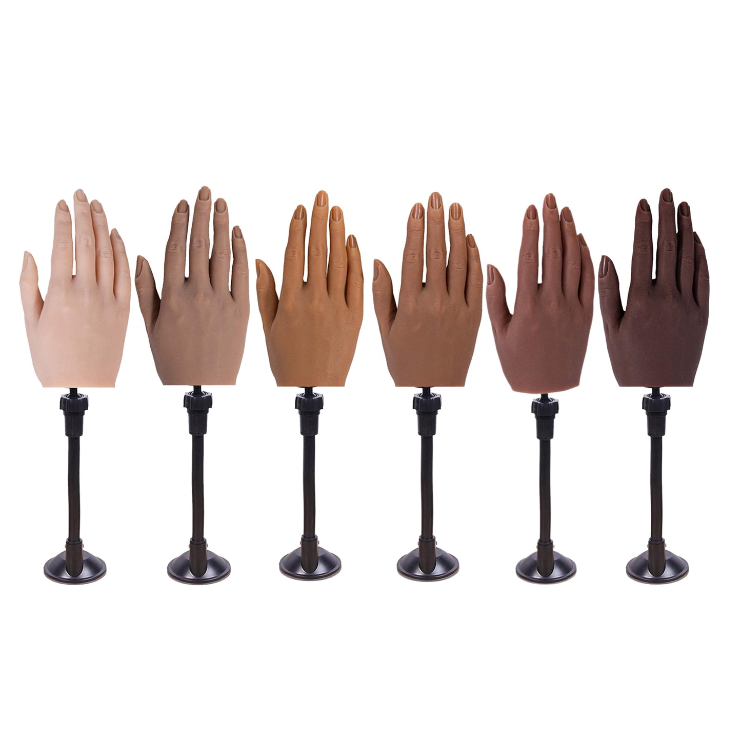 Silicone Practice Hand Set by Meta Beauty