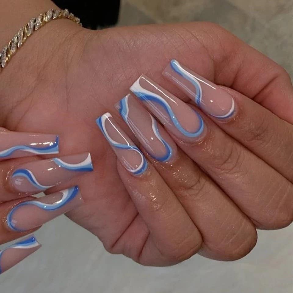 Designer Long Nails