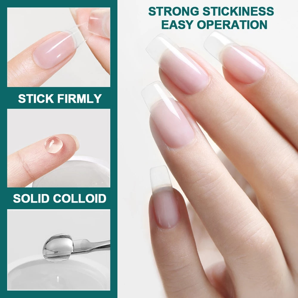 Solid Nail Tip Gel