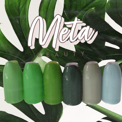 green gel polish 6 pack