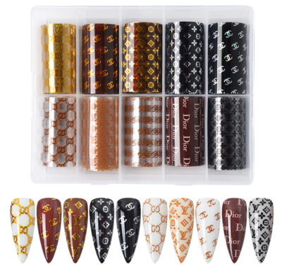 Nail Foils - 10 Pack