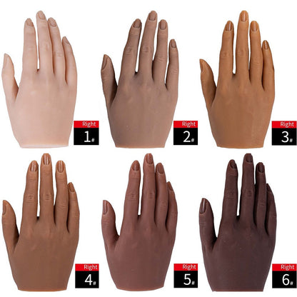 Silicone Practice Hand Set by Meta Beauty