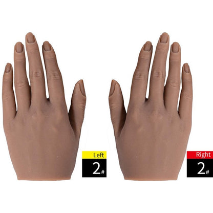 Silicone Practice Hand Set by Meta Beauty