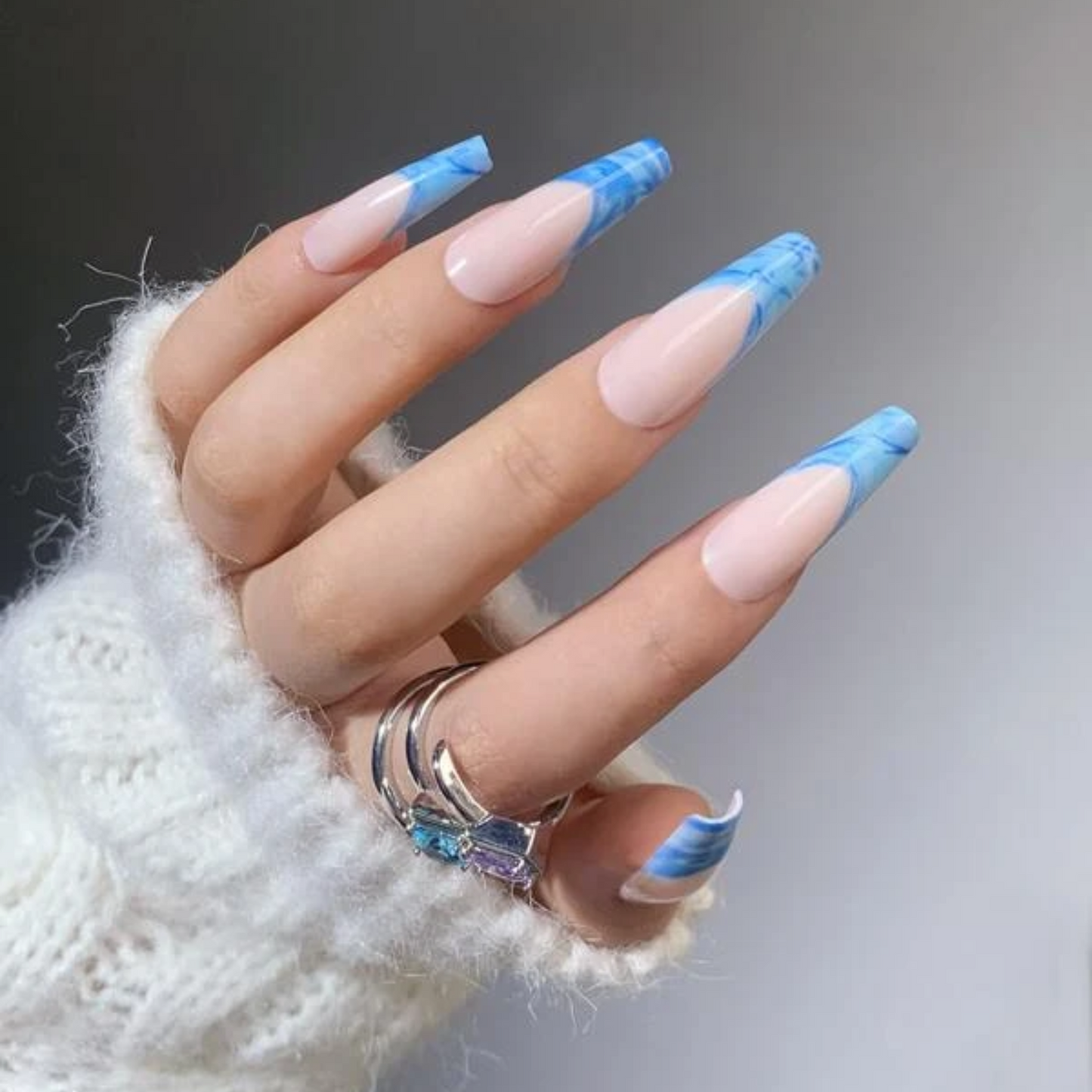 Designer Long Nails